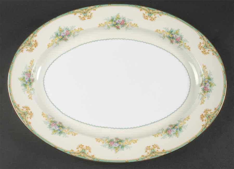 N213 16" Oval Serving Platter by Noritake-1