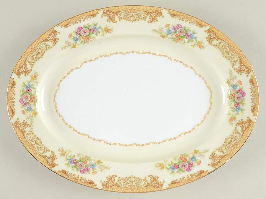 N216 11" Oval Serving Platter by Noritake-1