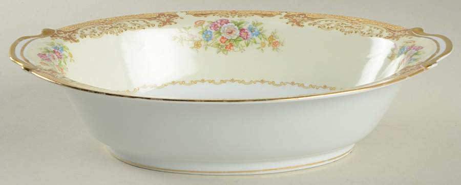 N216 10" Oval Vegetable Bowl by Noritake-1
