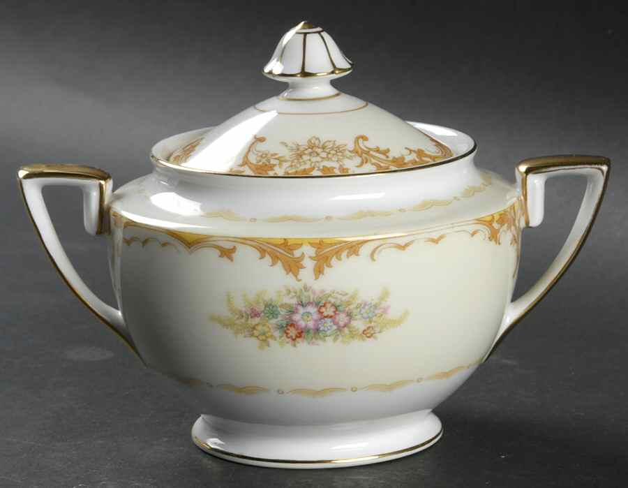 N22 Sugar Bowl & Lid by Noritake-1