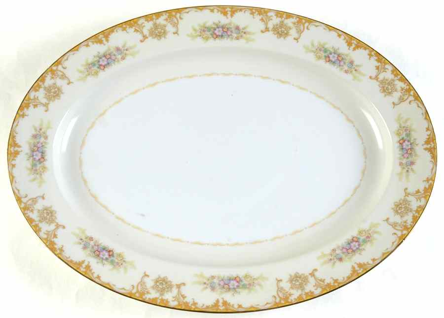 N22 16" Oval Serving Platter by Noritake-1