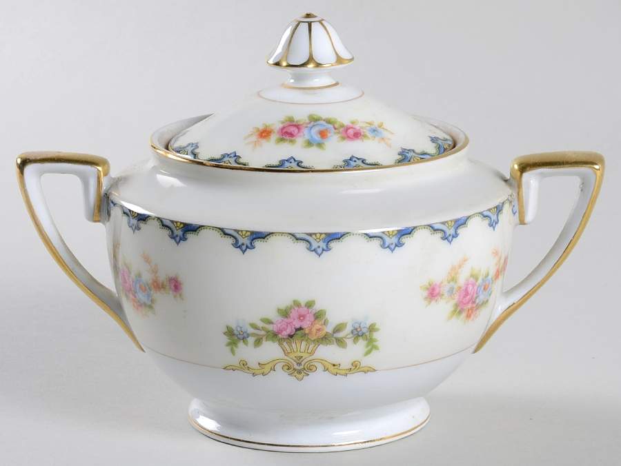 N229 Sugar Bowl & Lid by Noritake-1