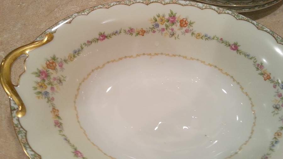N233 9" Oval Vegetable Bowl by Noritake-1