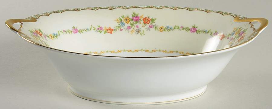 N233 10" Oval Vegetable Bowl by Noritake-1