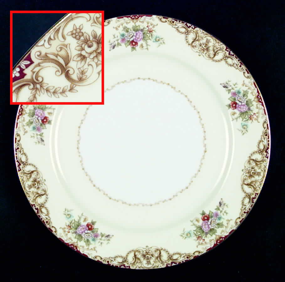 N234 Dinner Plate by Noritake-1