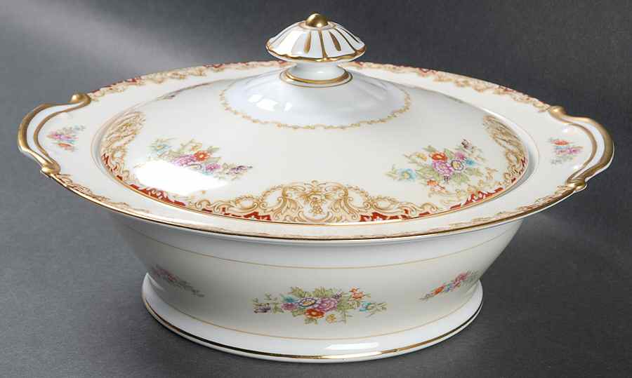 N234 Round Covered Vegetable by Noritake-1