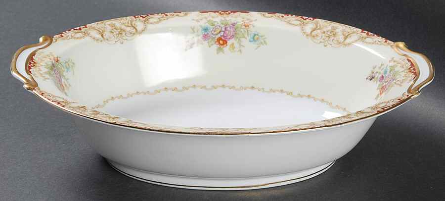 N234 10" Oval Vegetable Bowl by Noritake-1