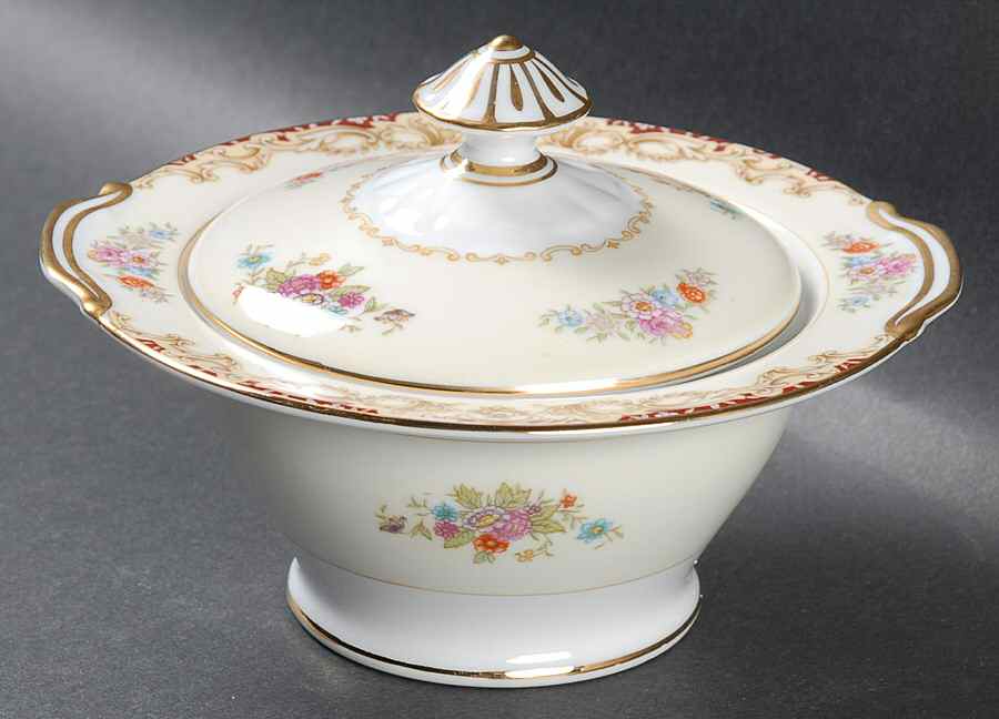 N234 Sugar Bowl & Lid by Noritake-1