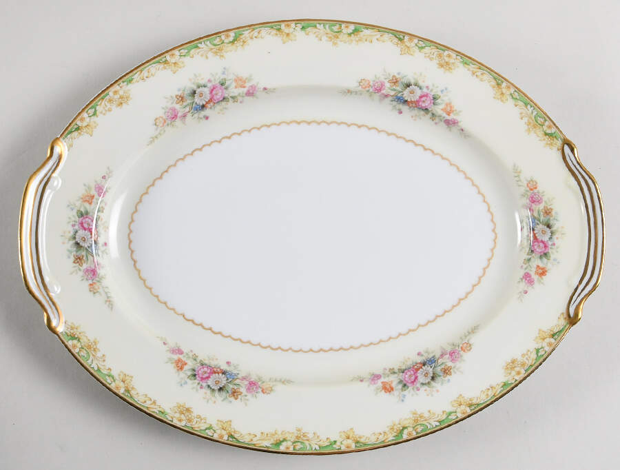 N235 11" Oval Serving Platter by Noritake-1
