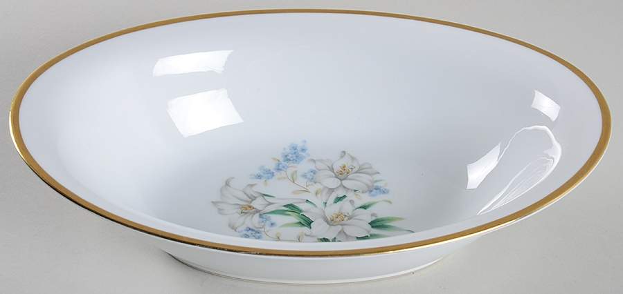 N237 10" Oval Vegetable Bowl by Noritake-1