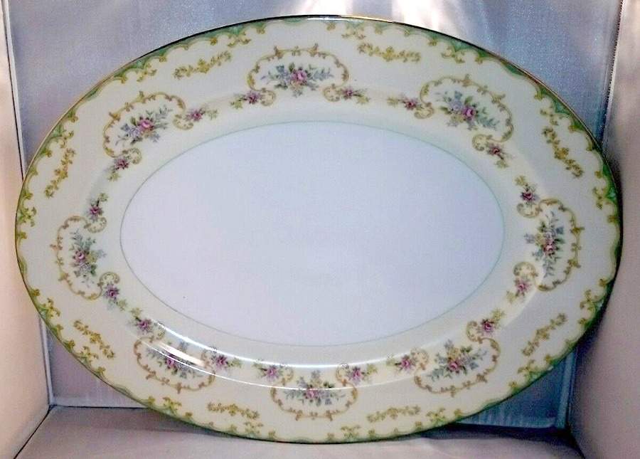 N238 16" Oval Serving Platter by Noritake-1