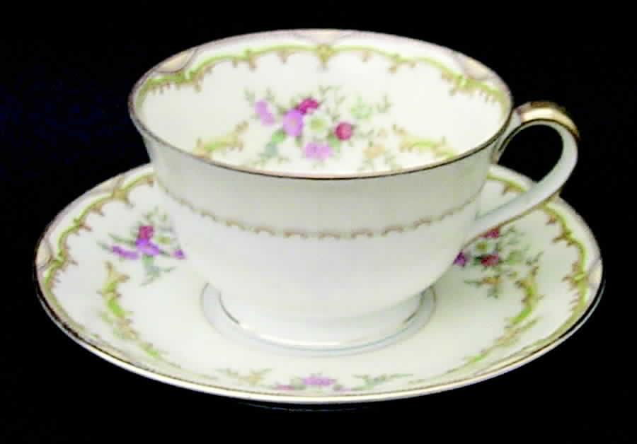 N240 Footed Cup & Saucer Set by Noritake-1