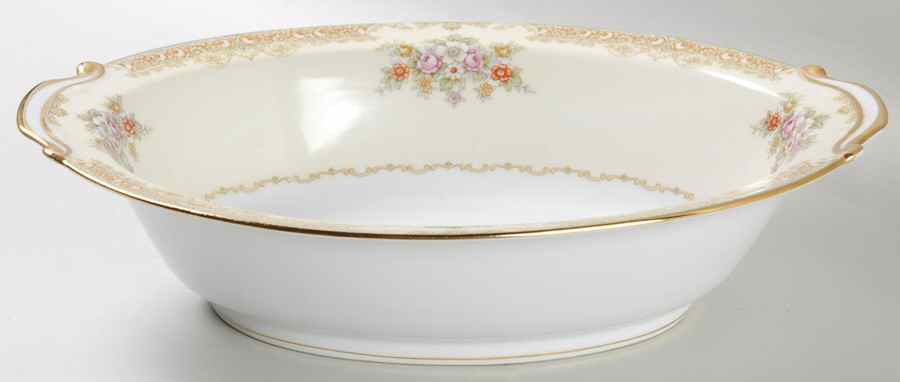 N244 10" Oval Vegetable Bowl by Noritake-1