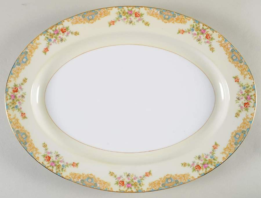 N251 16" Oval Serving Platter by Noritake-1