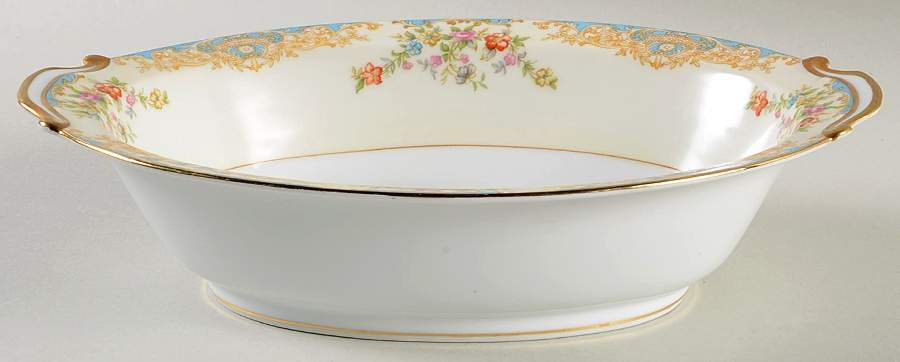 N251 10" Oval Vegetable Bowl by Noritake-1