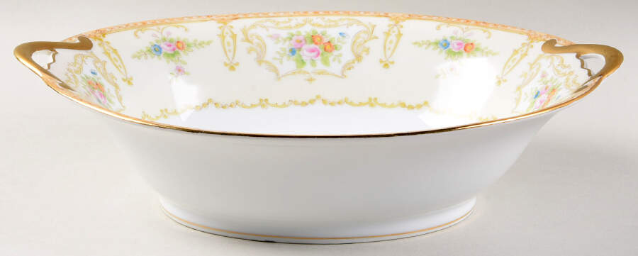 N252 10" Oval Vegetable Bowl by Noritake-1