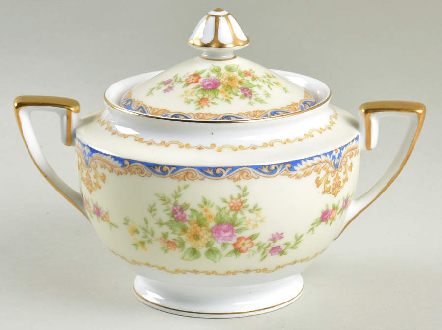 N253 Sugar Bowl & Lid by Noritake-1