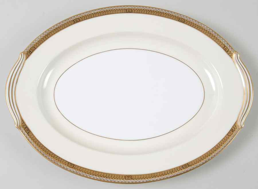 N254 12" Oval Serving Platter by Noritake-1
