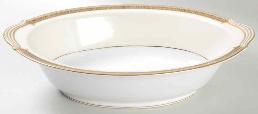 N254 10" Oval Vegetable Bowl by Noritake-1