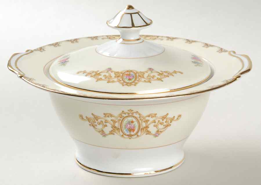 N257 Sugar Bowl & Lid by Noritake-1