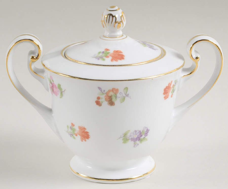 N263 Mini Sugar Bowl & Lid by Noritake-1