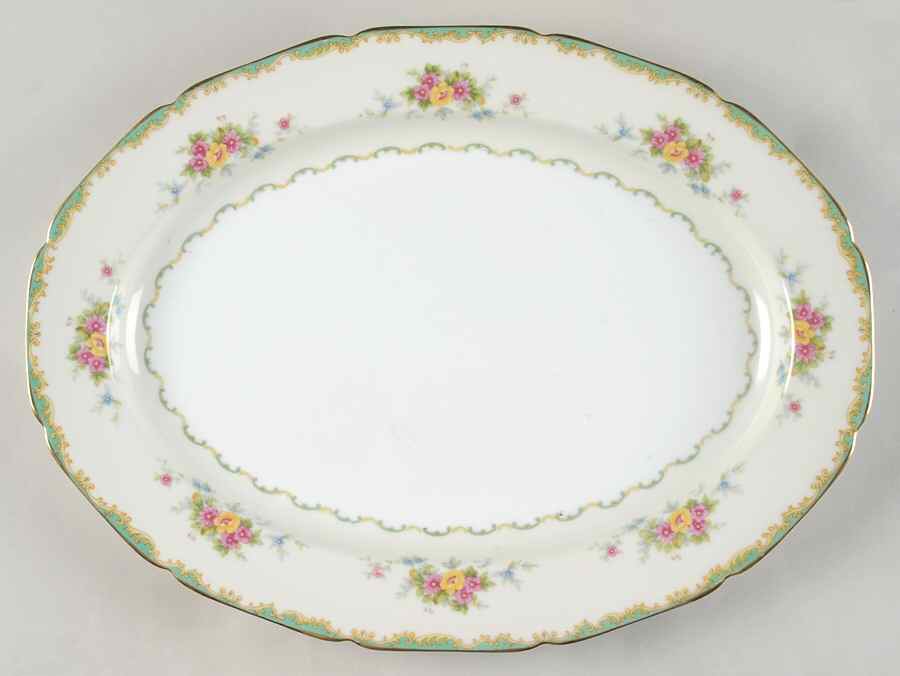 N267 16" Oval Serving Platter by Noritake-1