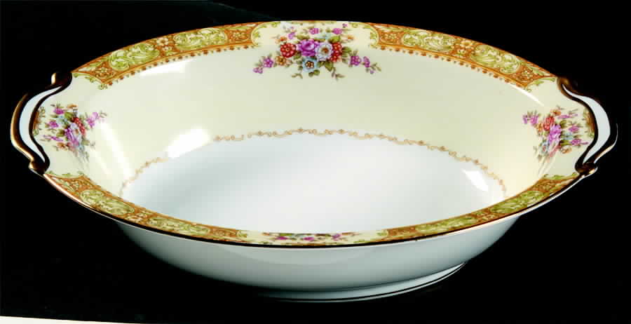 N268 10" Oval Vegetable Bowl by Noritake-1