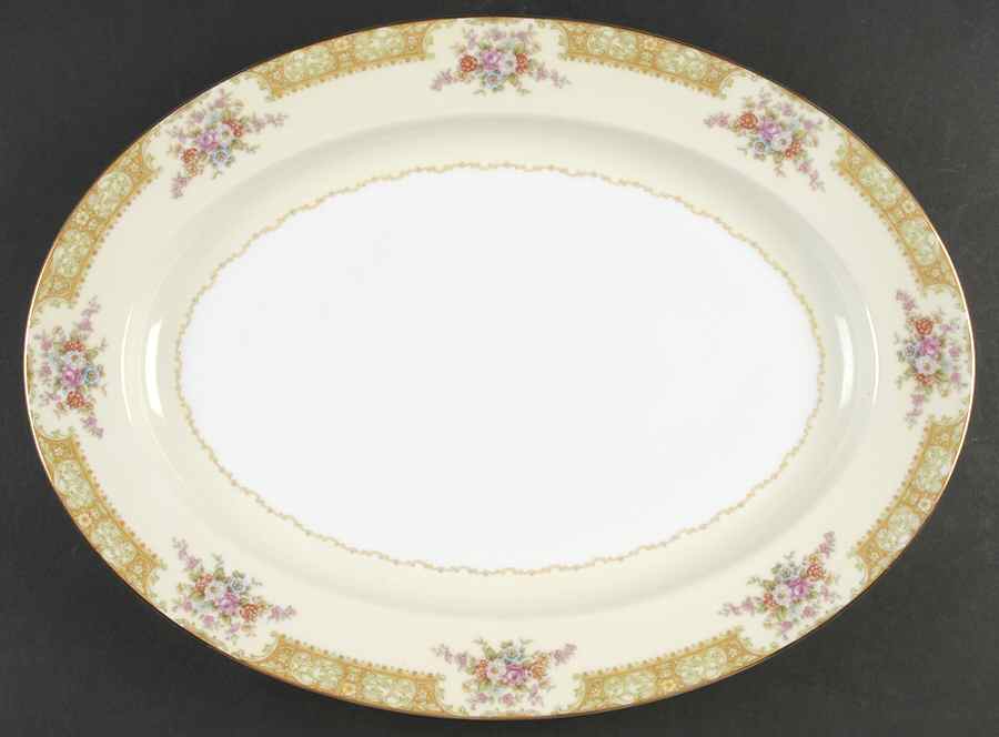 N268 16" Oval Serving Platter by Noritake-1