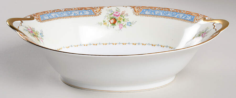 N273 10" Oval Vegetable Bowl by Noritake-1