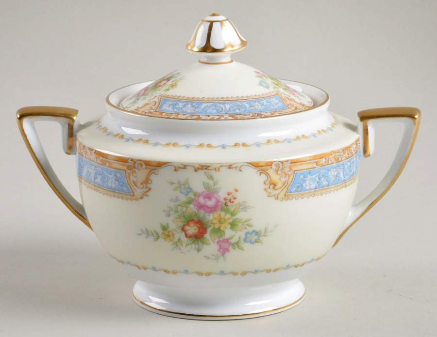 N273 Sugar Bowl & Lid by Noritake-1