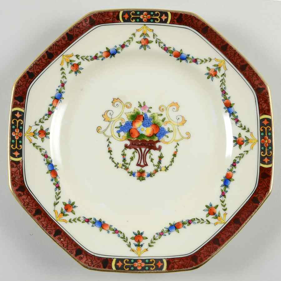 N274 Octagonal Salad Plate by Noritake-1