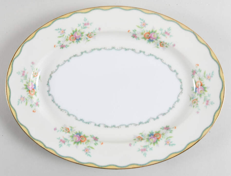 N284 11" Oval Serving Platter by Noritake-1