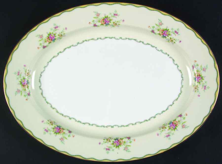 N284 16" Oval Serving Platter by Noritake-1