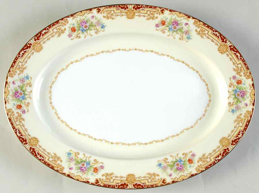 N286 11" Oval Serving Platter by Noritake-1