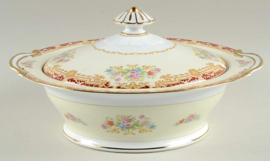 N286 Round Covered Vegetable by Noritake-1