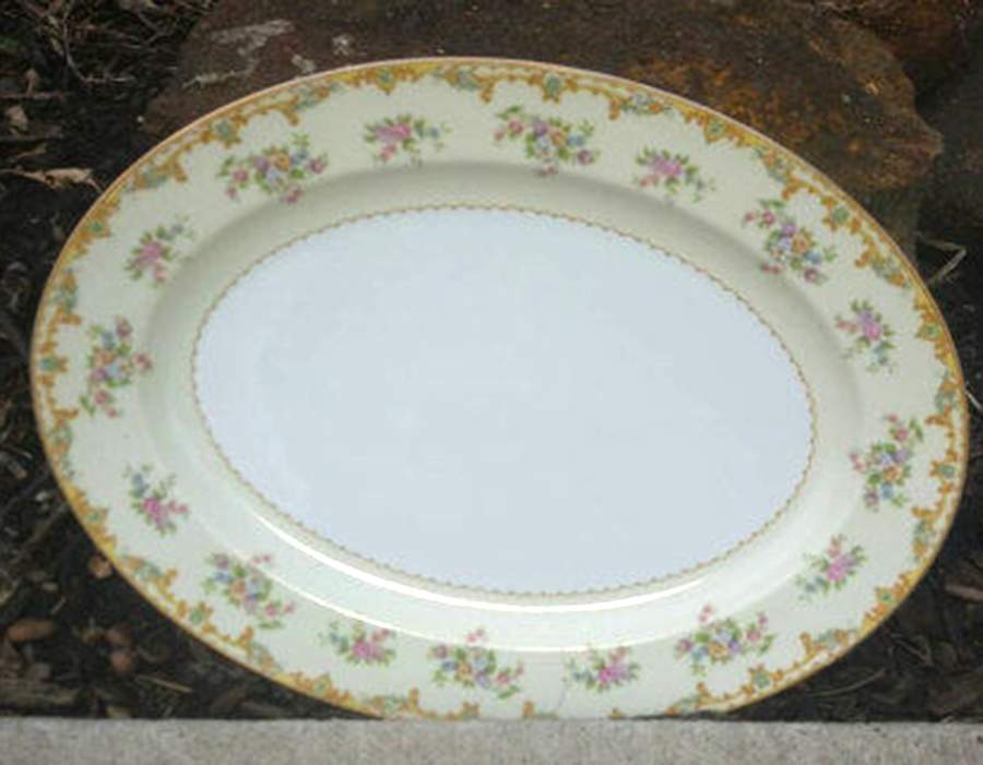 N287 16" Oval Serving Platter by Noritake-1
