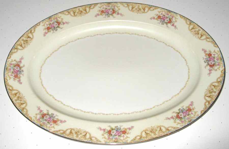 N290 16" Oval Serving Platter by Noritake-1