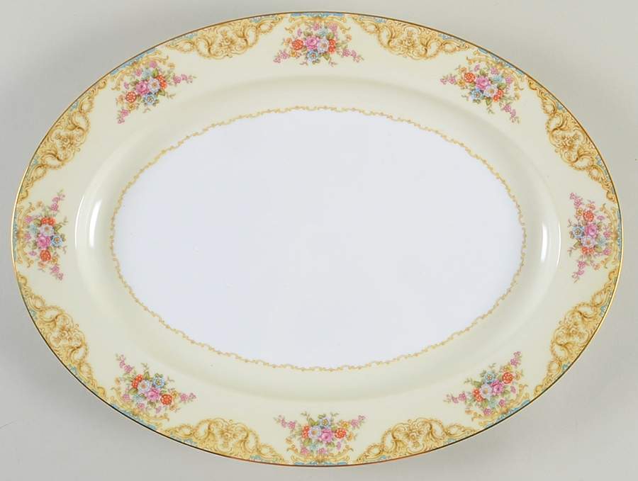 N290 16" Oval Serving Platter by Noritake-1
