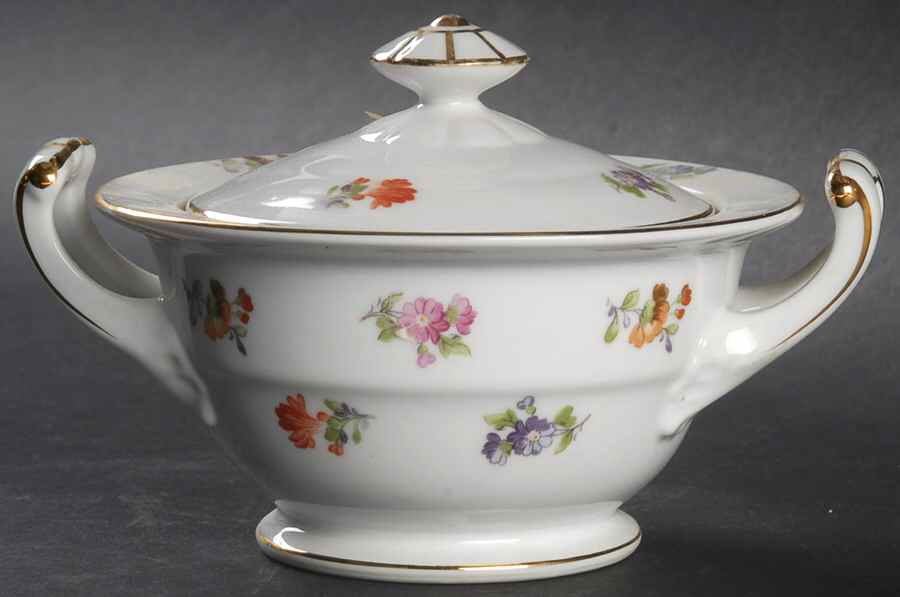 N291 Sugar Bowl & Lid by Noritake-1