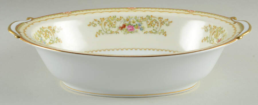 N298 10" Oval Vegetable Bowl by Noritake-1