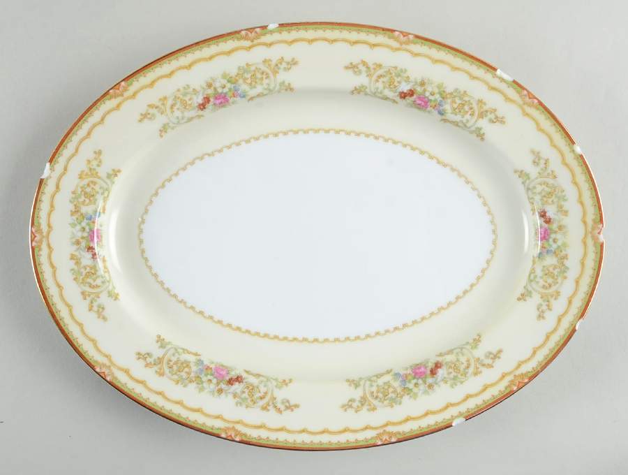 N298 11" Oval Serving Platter by Noritake-1