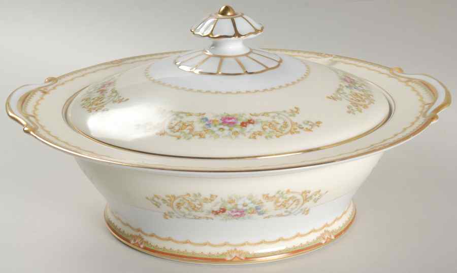 N298 Round Covered Vegetable by Noritake-1