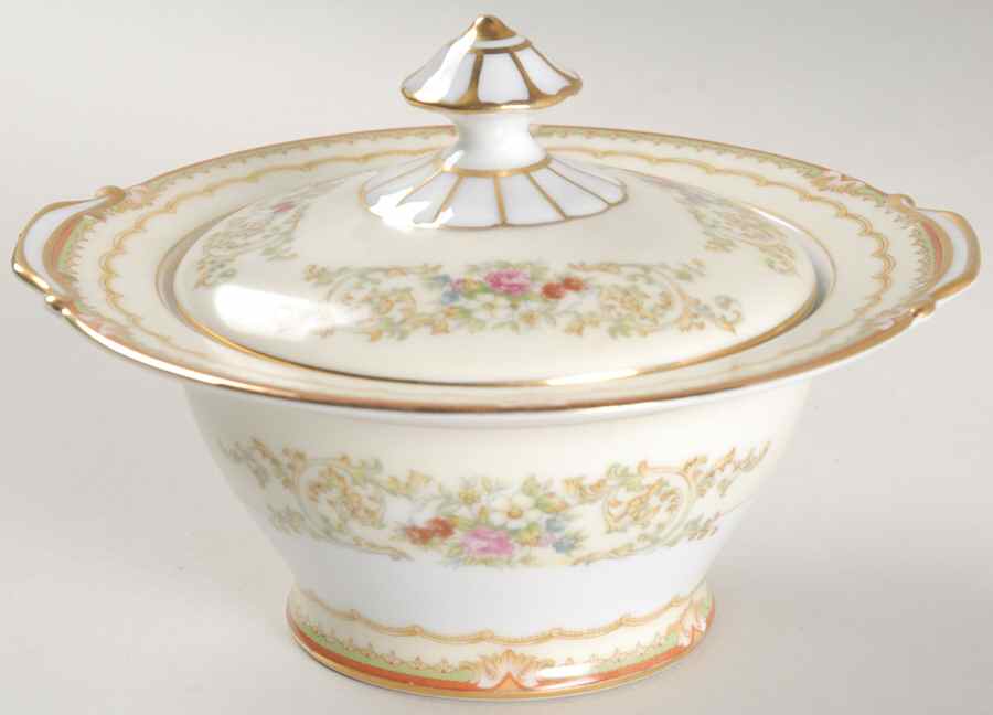 N298 Sugar Bowl & Lid by Noritake-1