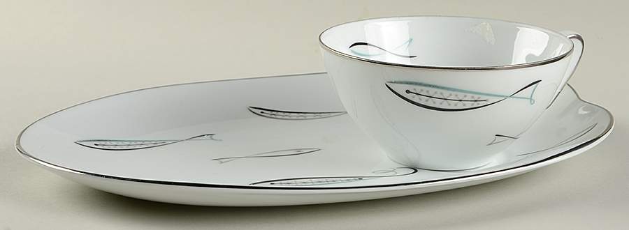 1359 Snack Plate & Cup Set by Noritake-1