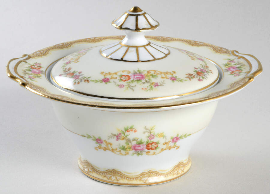 N307 Sugar Bowl & Lid by Noritake-1
