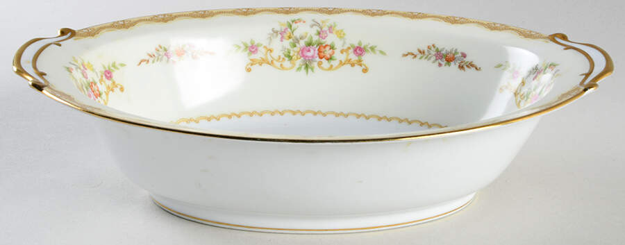 N307 10" Oval Vegetable Bowl by Noritake-1