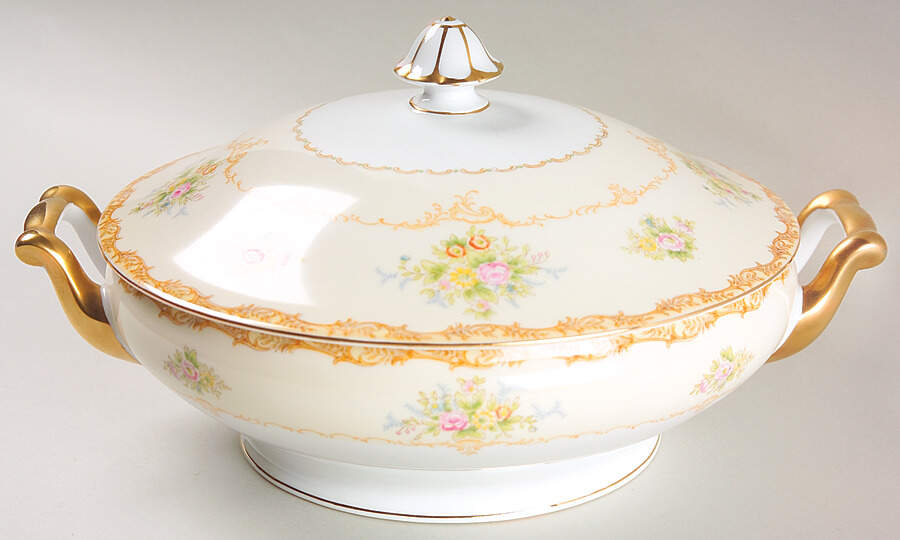 N309 Round Covered Vegetable by Noritake-1