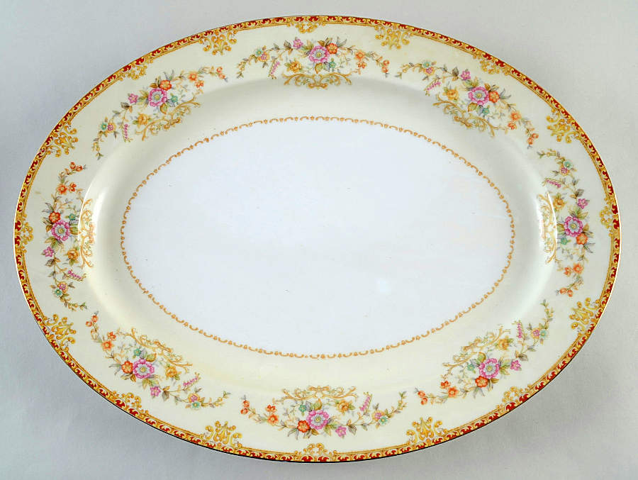 N31 16" Oval Serving Platter by Noritake-1