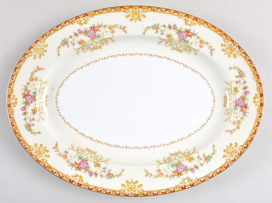 N31 11" Oval Serving Platter by Noritake-1