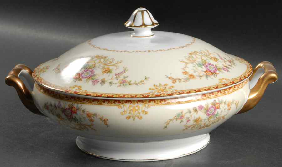 N31 Sugar Bowl & Lid by Noritake-1